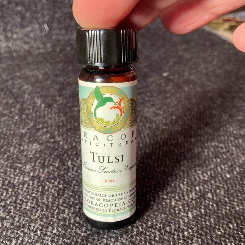 Floracopia Tulsi Essential Oil used